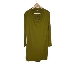 slim fit dress slacks Leo Lin Women's Cleo Tweed Midi Dress - Green main image 1